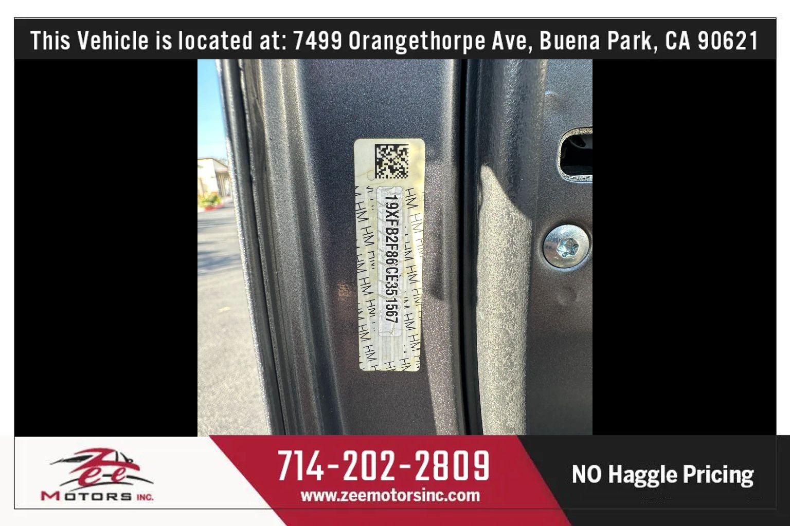 Used 2012 Honda Civic EX image 60