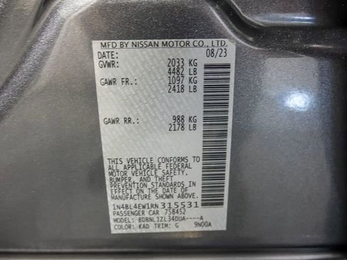Used 2024 Nissan Altima 2.5 SL AWD/4WD image 33