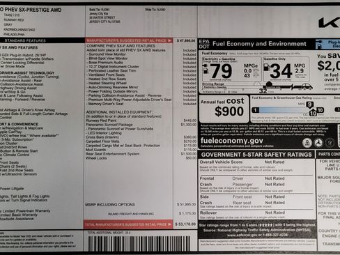 Used 2022 Kia Sorento SX Prestige w/ Panoramic Sunroof Package image 2