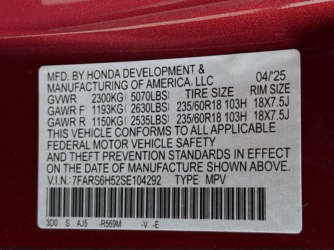 New 2025 Honda CR-V Sport image 38