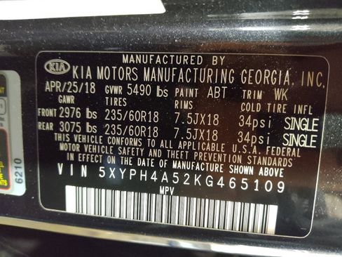 Used 2019 Kia Sorento EX w/ EX Touring Package image 33