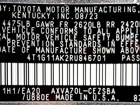 Certified 2024 Toyota Camry SE w/ Cold Weather Package FWD image 23
