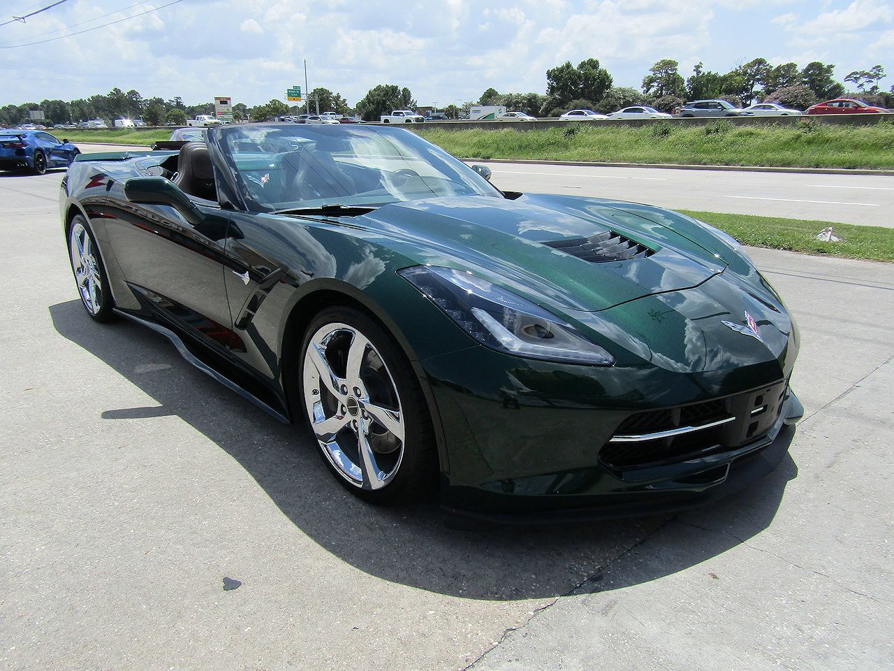 Used 2014 Chevrolet Corvette Stingray Convertible w/ 3LT Preferred Equipment Group RWD image 3
