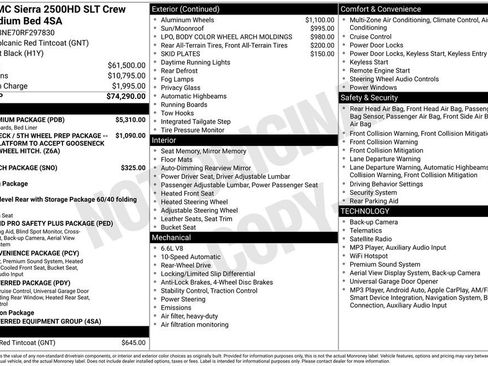 Used 2024 GMC Sierra 2500 SLT w/ SLT Premium Package RWD image 11