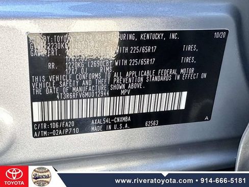 Used 2021 Toyota RAV4 XLE w/ Convenience Package AWD/4WD image 39