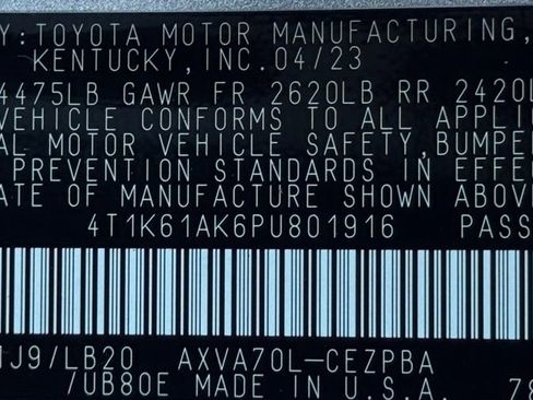 Used 2023 Toyota Camry XSE image 23