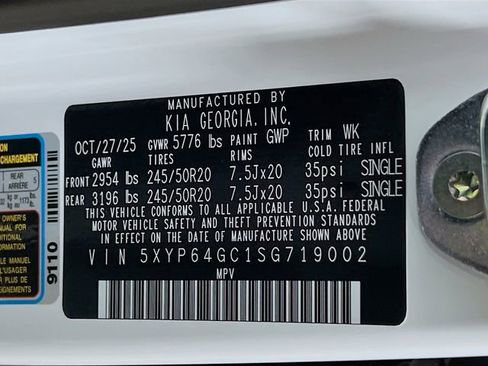 New 2025 Kia Telluride S image 36