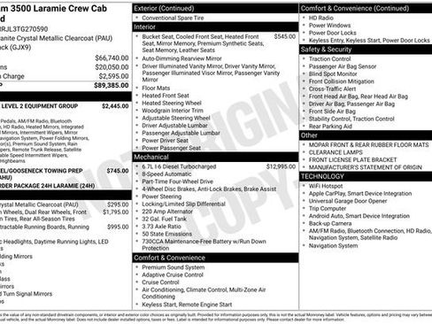 New 2026 RAM 3500 Laramie AWD/4WD image 25