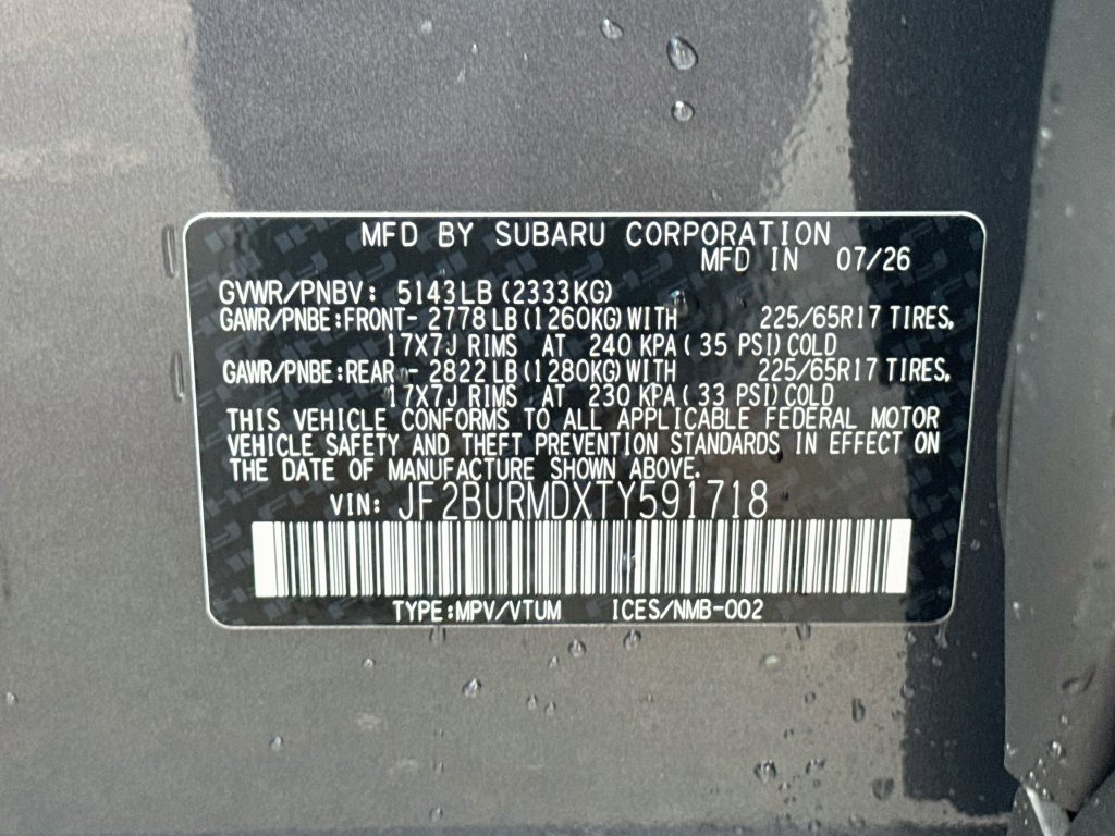New 2026 Subaru Outback Wilderness AWD/4WD image 32