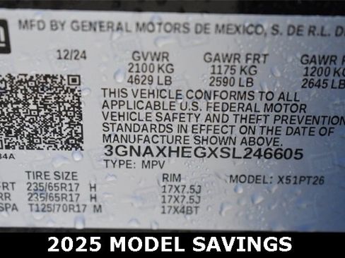 New 2025 Chevrolet Equinox LT w/ Safety and Technology Package image 32