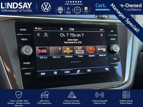 Certified 2022 Volkswagen Tiguan SE image 17