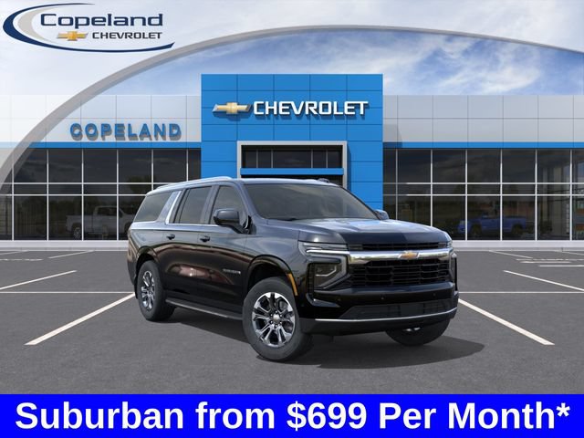 New 2026 Chevrolet Suburban LS w/ Max Trailering Package AWD/4WD 360° Tour