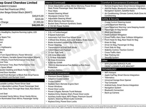 New 2026 Jeep Grand Cherokee Limited image 39
