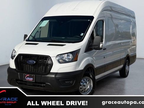 Used 2023 Ford Transit 350 148 High Roof Extended AWD w/ Interior Upgrade Package image 1