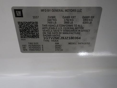 Used 2018 GMC Sierra 1500 SLT w/ SLT Premium Package image 46