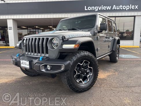 Used 2022 Jeep Wrangler Unlimited Rubicon 4xe w/ Cold Weather Group image 1