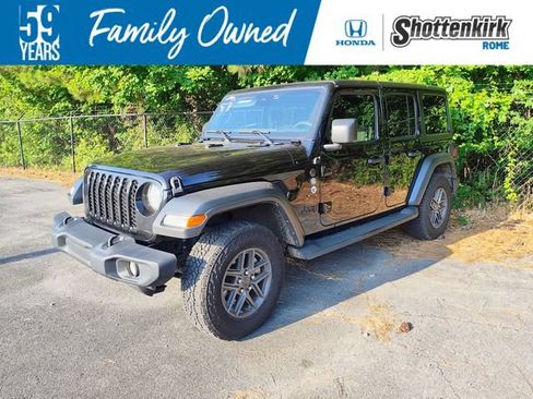 Used 2024 Jeep Wrangler Unlimited Sport AWD/4WD image 1