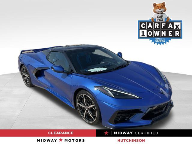 Used 2023 Chevrolet Corvette Stingray Premium Conv w/ Z51 Performance Package RWD image 1