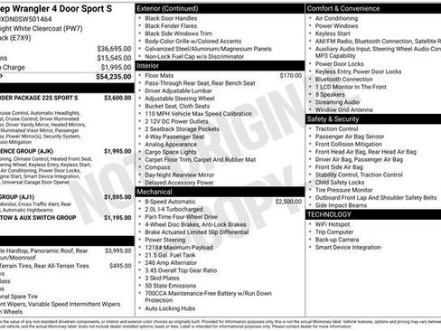 Used 2025 Jeep Wrangler Sport S image 6