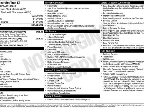 Used 2024 Chevrolet Trax LT w/ Driver Confidence Package FWD image 11