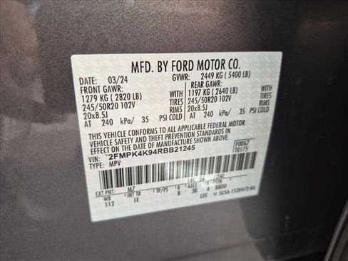 Used 2024 Ford Edge Titanium w/ Titanium Elite Package AWD/4WD image 26