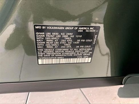 New 2026 Volkswagen Atlas SEL Premium R-Line image 14