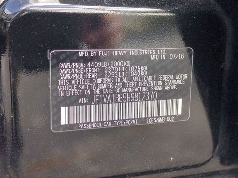 Used 2017 Subaru WRX Base image 29