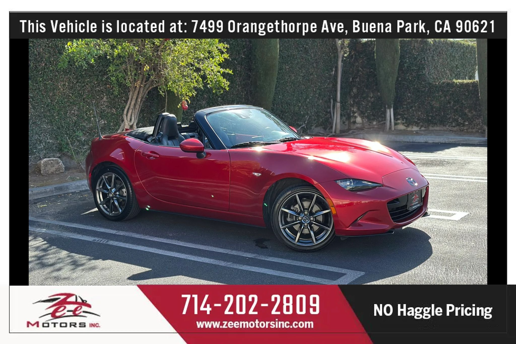 Used 2016 MAZDA MX-5 Miata Grand Touring RWD image 1