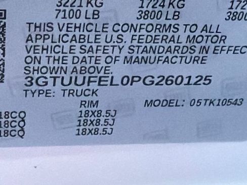 Used 2023 GMC Sierra 1500 AT4X image 33