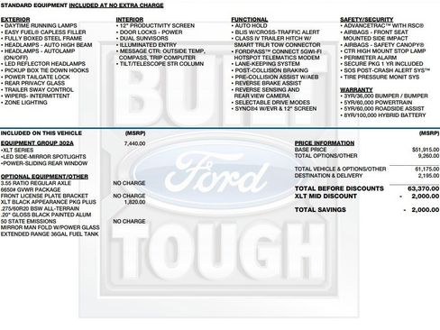 Used 2025 Ford F150 XLT w/ Equipment Group 302A MID image 2