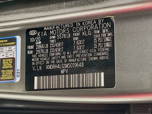 Used 2021 Kia Sorento EX FWD image 34