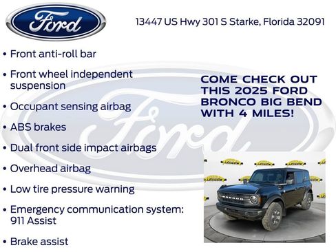 New 2025 Ford Bronco Big Bend image 30