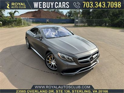 Used 2015 Mercedes-Benz S 63 AMG 4MATIC Coupe
