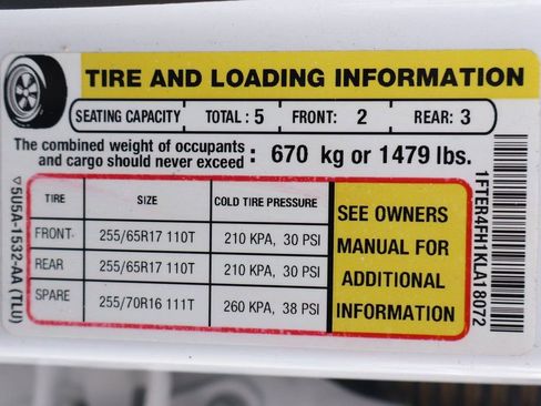 Used 2019 Ford Ranger XL w/ Equipment Group 101A Mid image 42