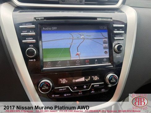 Used 2017 Nissan Murano Platinum w/ Platinum Technology Package AWD/4WD image 16