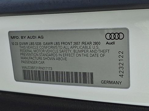 Used 2024 Audi A6 2.0T Premium w/ Convenience Package AWD/4WD image 27