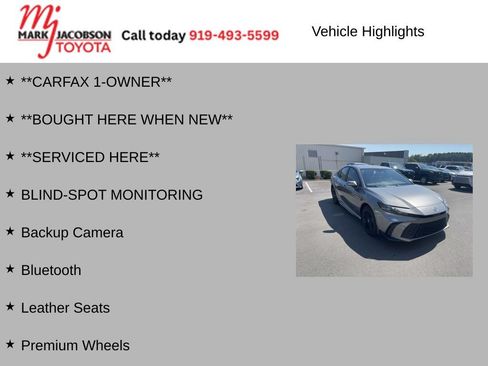 Used 2026 Toyota Camry SE FWD image 6
