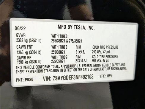 Used 2022 Tesla Model Y Performance image 23