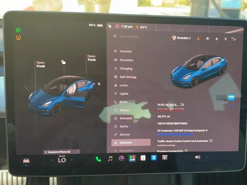 Used 2022 Tesla Model 3 Performance AWD/4WD image 4