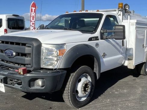 Used 2012 Ford F550 4x4 Regular Cab Super Duty w/ Payload Upgrade Pkg image 2