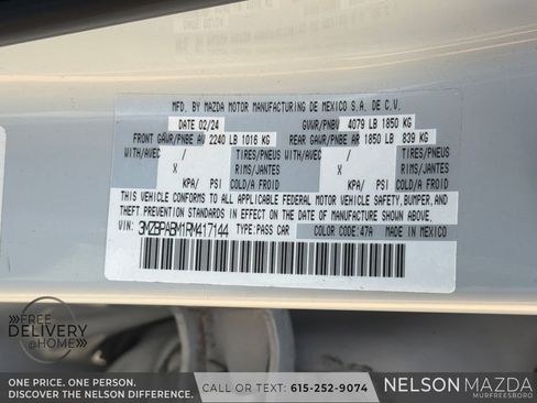 Used 2024 MAZDA MAZDA3 s FWD image 29