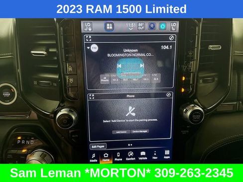 Used 2023 RAM 1500 Limited w/ Body Color Bumper Group image 15