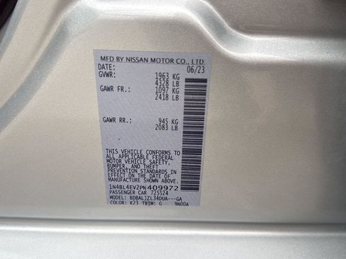 Used 2023 Nissan Altima 2.5 SL FWD image 45