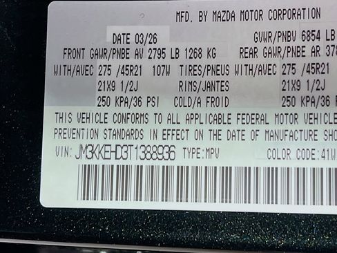 New 2026 MAZDA CX-90 3.3 Turbo w/ Premium Plus Pkg AWD/4WD image 24