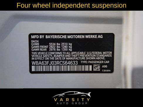 Used 2024 BMW 540i xDrive 540i xDrive w/ Premium Package image 42