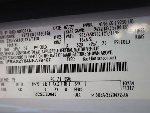 Used 2022 Ford Transit 350 XLT RWD image 16