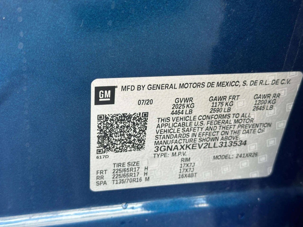 Used 2020 Chevrolet Equinox LT FWD image 31
