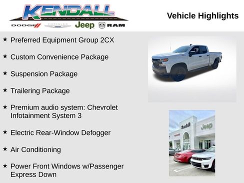 Used 2019 Chevrolet Silverado 1500 Custom Trail Boss w/ Custom Convenience Package image 3