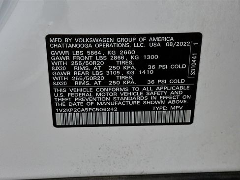 Certified 2023 Volkswagen Atlas SE AWD/4WD image 47
