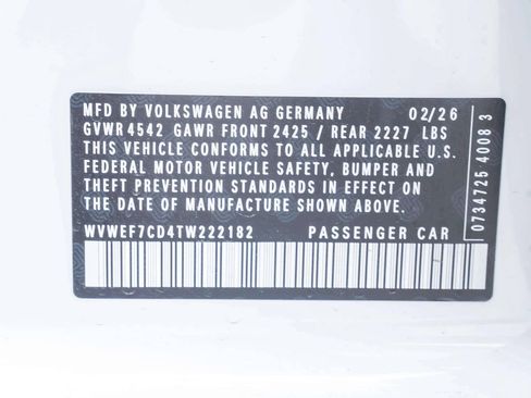 Used 2026 Volkswagen Golf w/ Euro Style Package AWD/4WD image 25